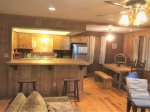 Toccoa river cabin rentals-living room